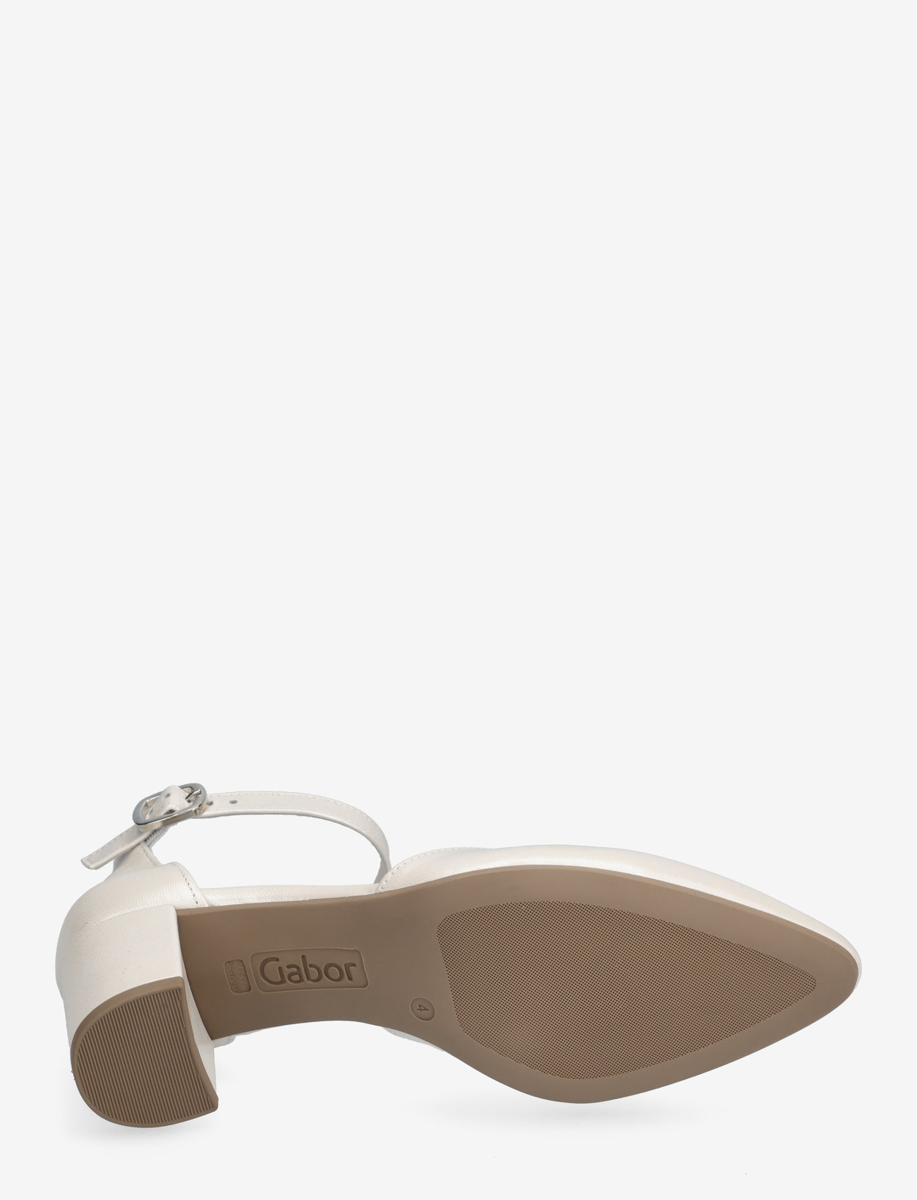 Gabor - Ankle-strap pumps - pearl white - 4