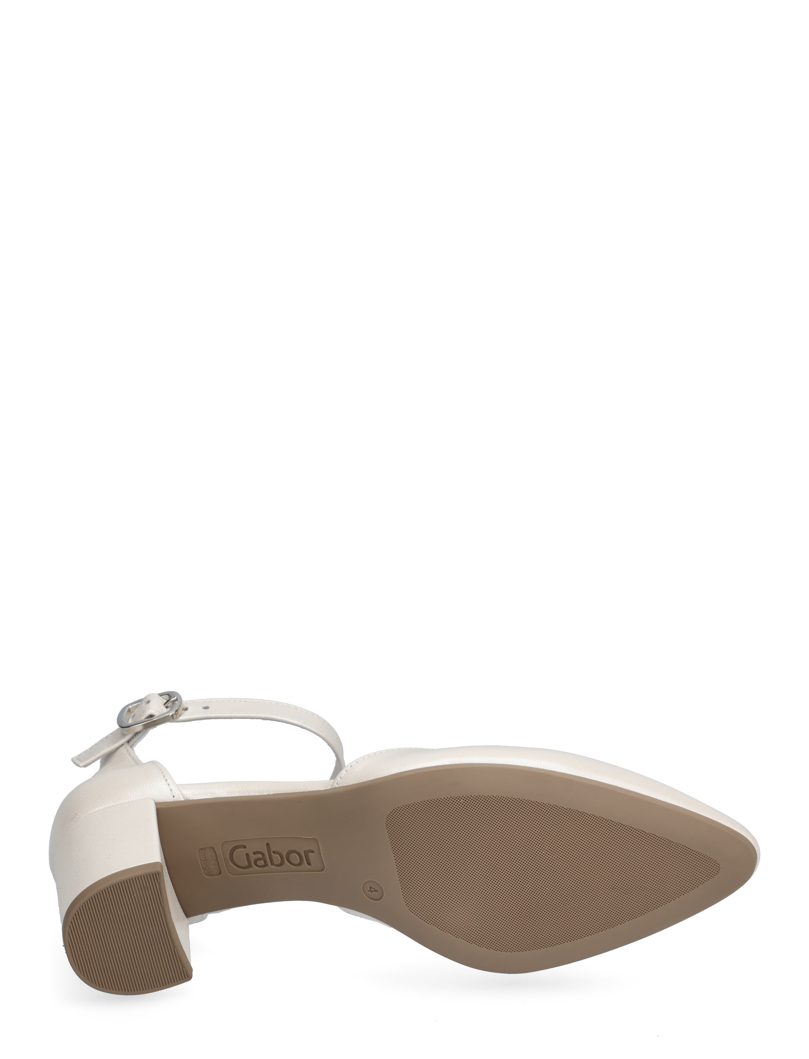 Gabor - Ankle-strap pumps - pearl white - 4