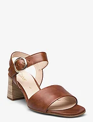 Gabor - Ankle-strap sandal - sandaler med hæl - cognac - 0