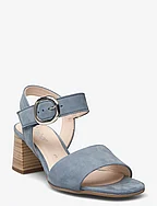Ankle-strap sandal - JEANS BLUE