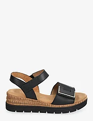 Gabor - Wedge sandal - flate sandaler - black - 1