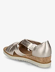 Gabor - Wedge sandal - platte sandalen - soft gold - 2
