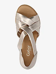 Gabor - Wedge sandal - platte sandalen - soft gold - 3