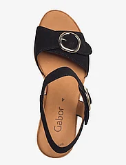 Gabor - Ankle-strap sandal - sandały na obcasie - black - 3