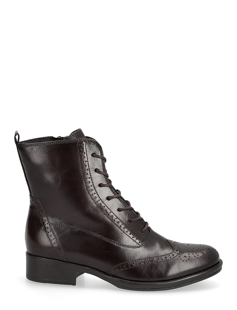 Gabor - Laced ankle boot - stiefeletten mit absatz - brown - 1
