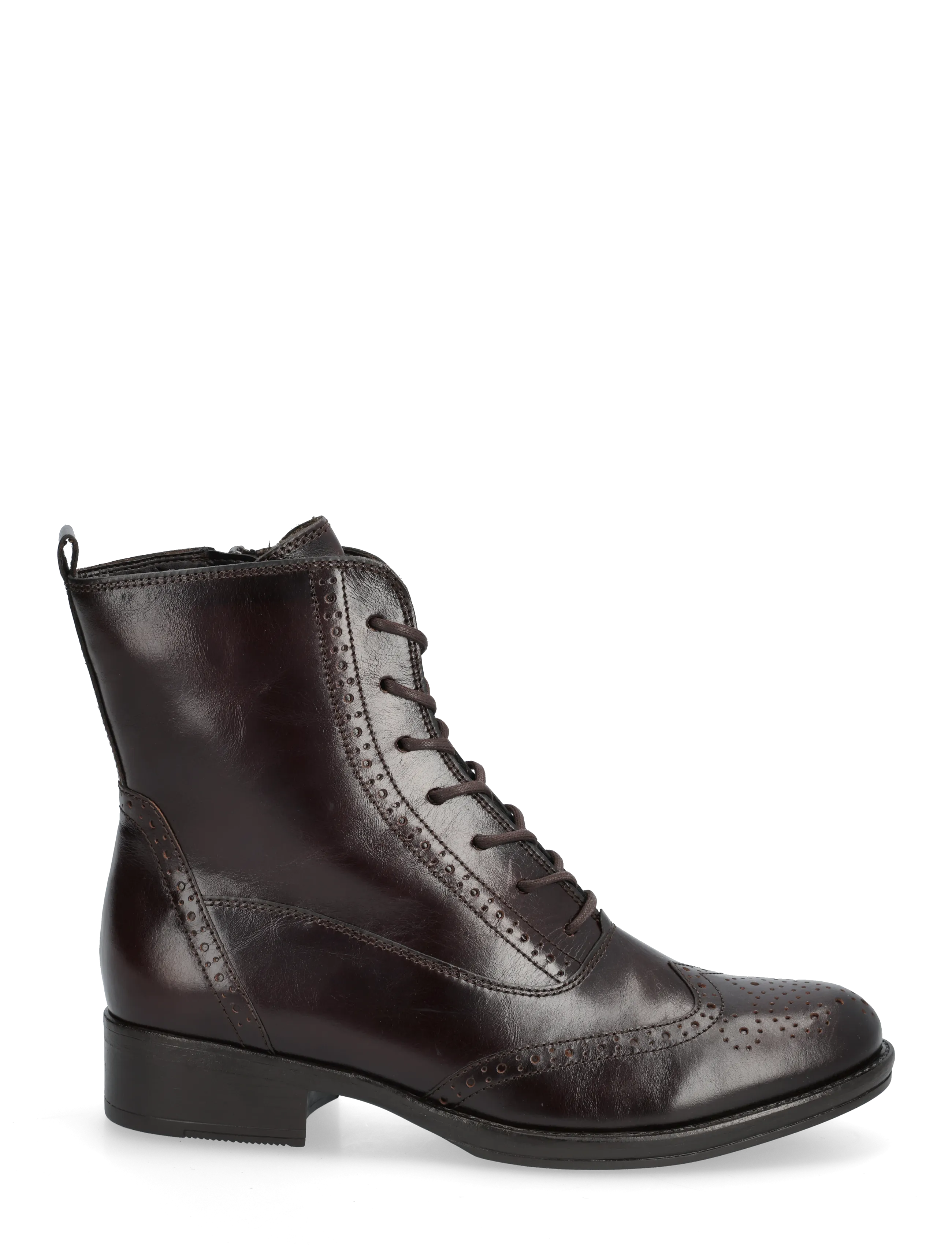 Gabor - Laced ankle boot - platta ankelboots - brown - 1