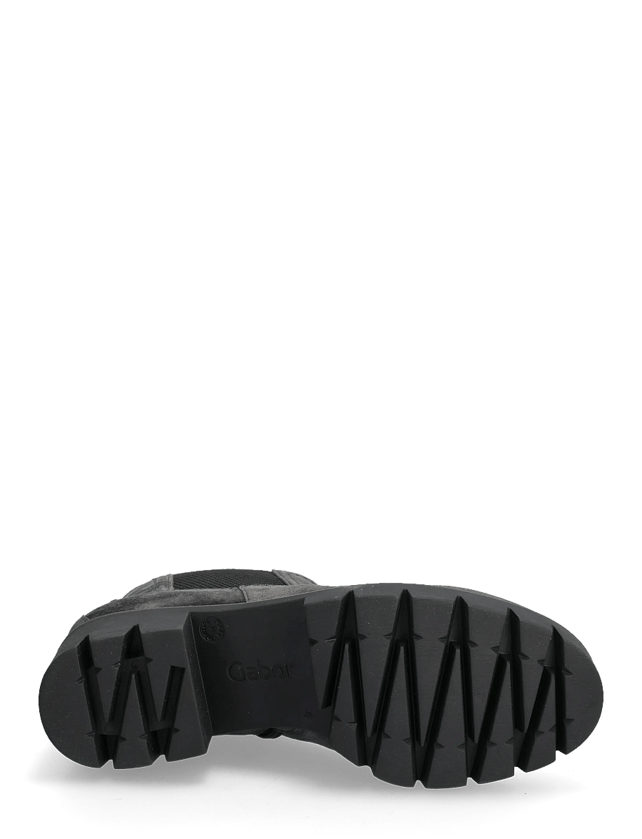 Gabor - Chelsea - stiefeletten mit absatz - dark grey - 4