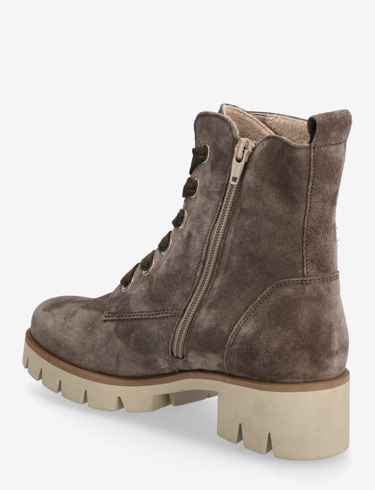 Gabor - Laced ankle boot - høj hæl - taupe - 2