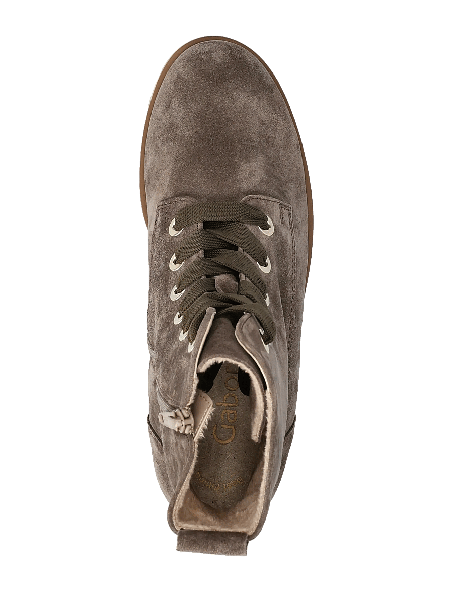 Gabor - Laced ankle boot - støvletter - taupe - 3
