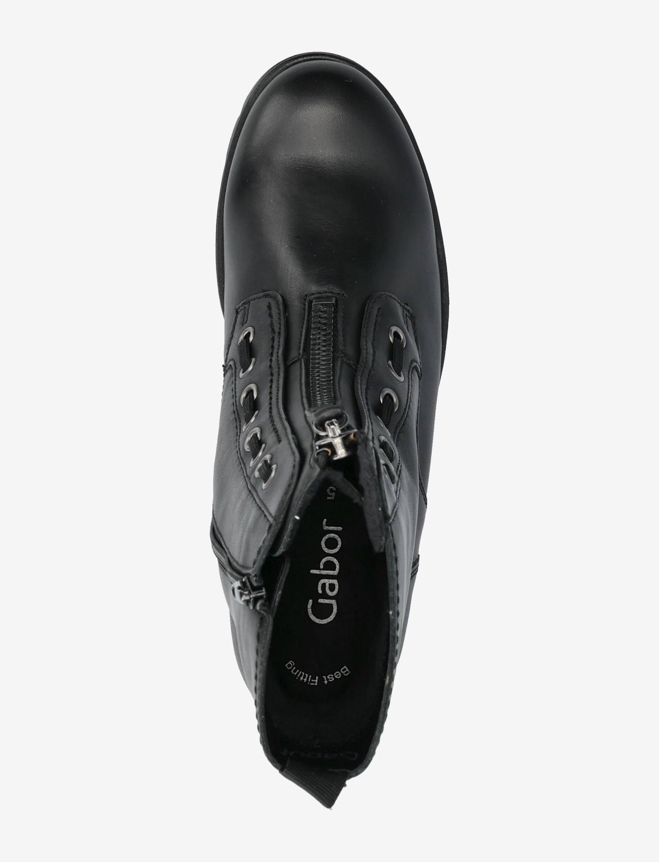 Gabor - Ankle boot - kõrge konts - black - 3