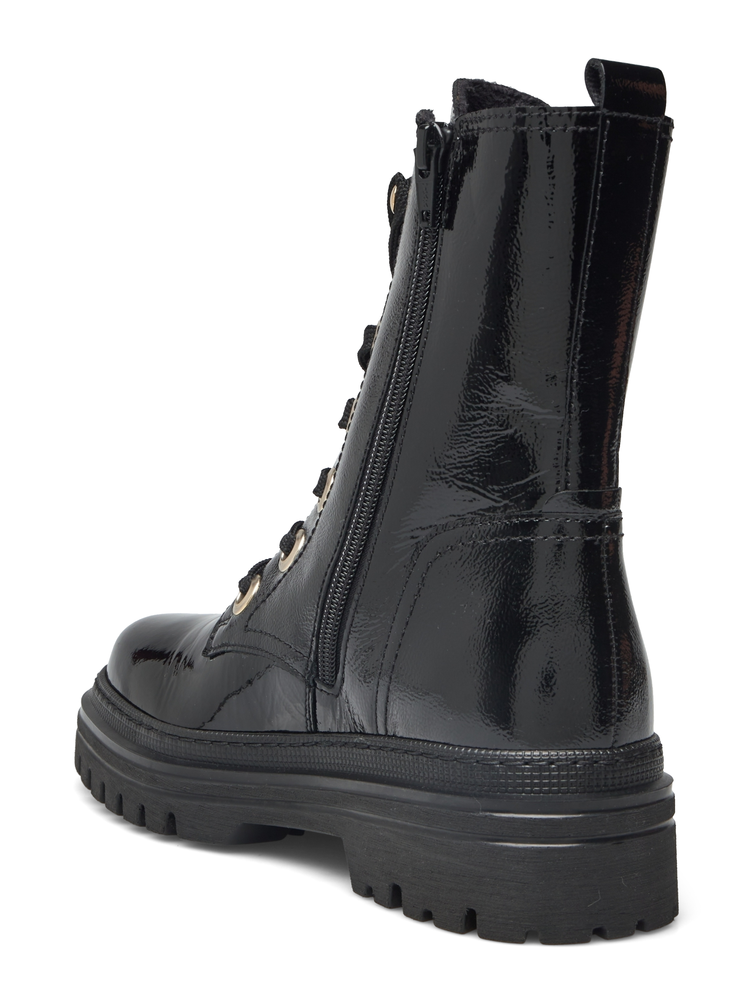 Gabor - Laced ankle boot - platta ankelboots - black - 2