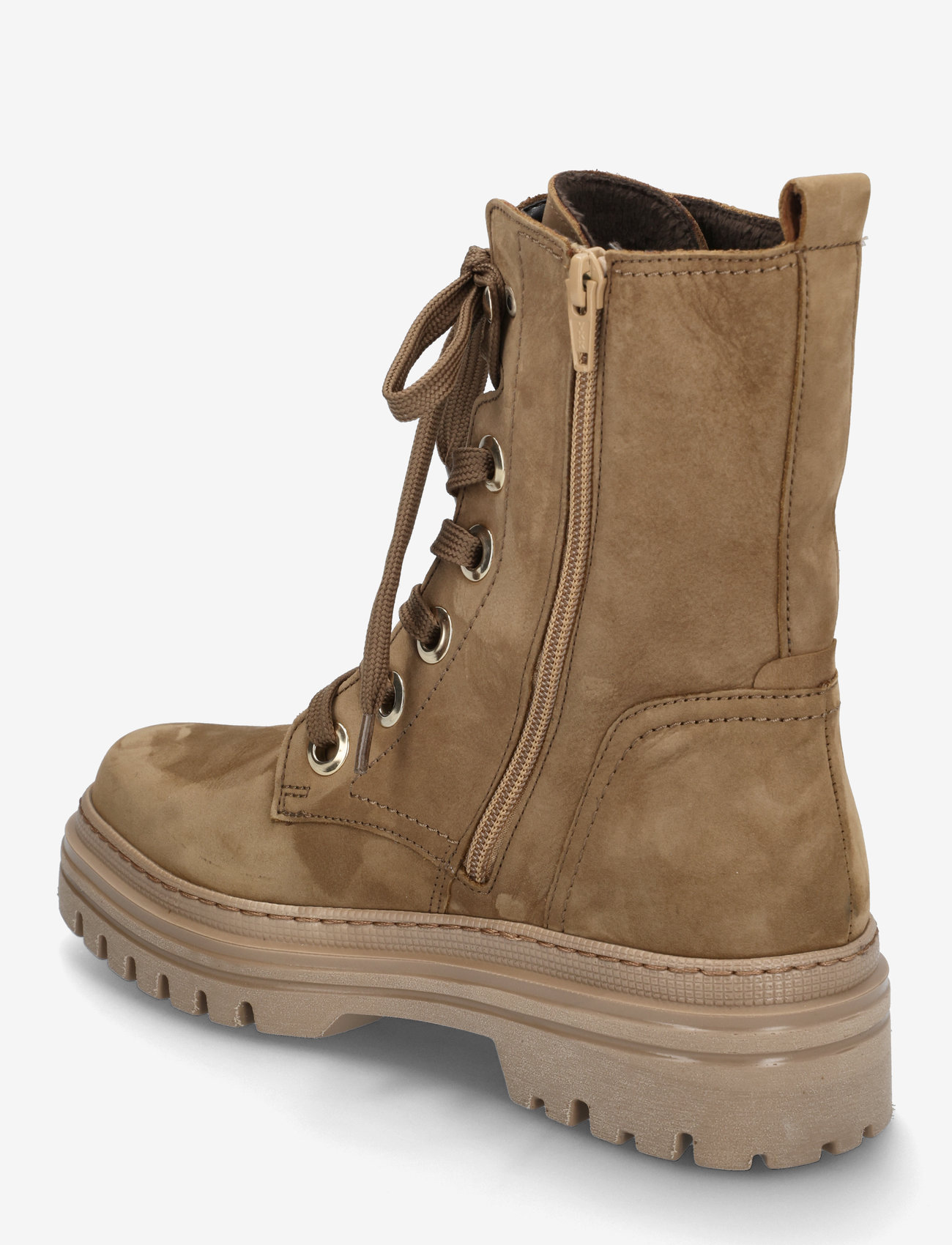 Gabor - Laced ankle boot - flache stiefeletten - camel - 2