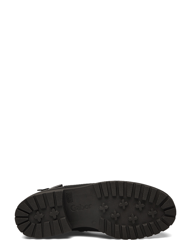 Gabor - Jodhpur, warmlining - platta ankelboots - black - 4