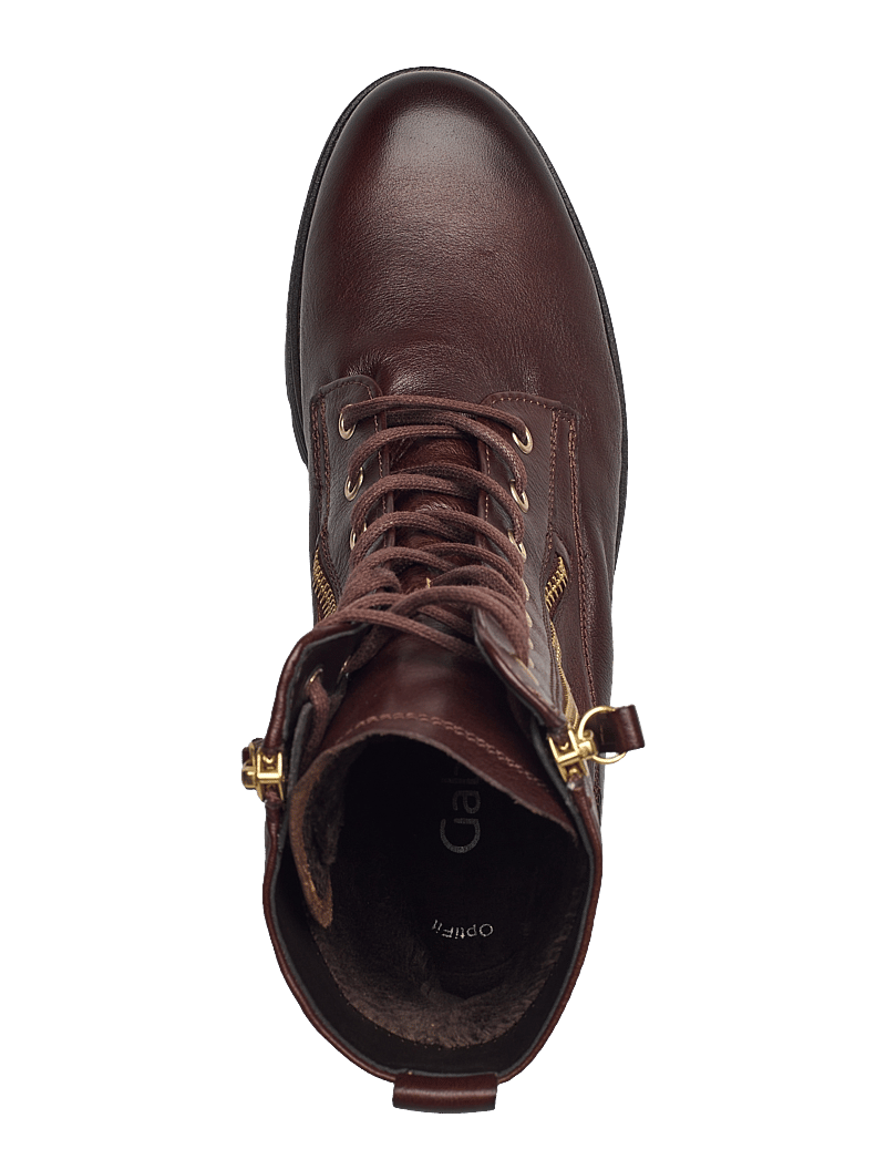 Gabor - Laced ankle boot - cognac - 3