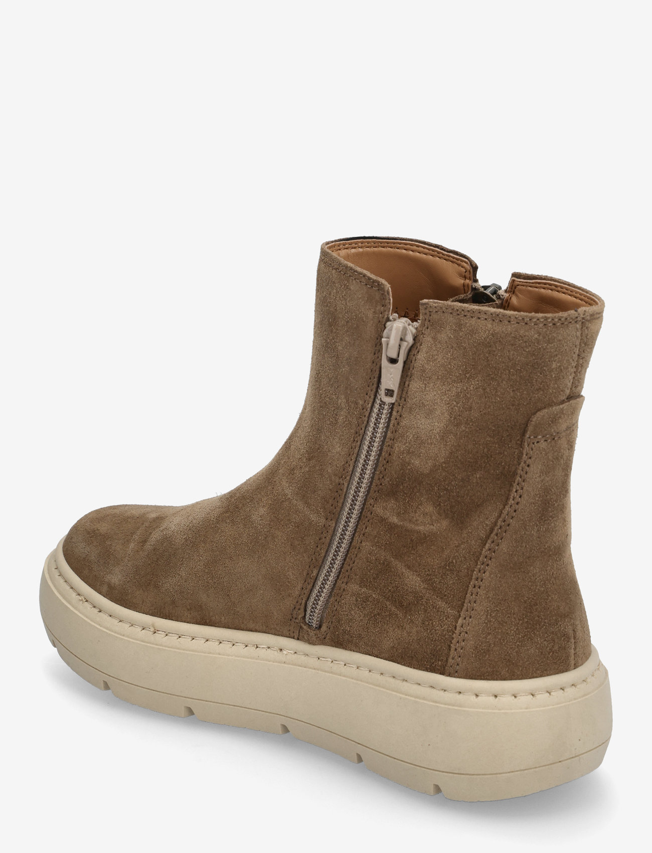 Gabor - Ankle boot, warmlining - flache stiefeletten - dark sand - 2