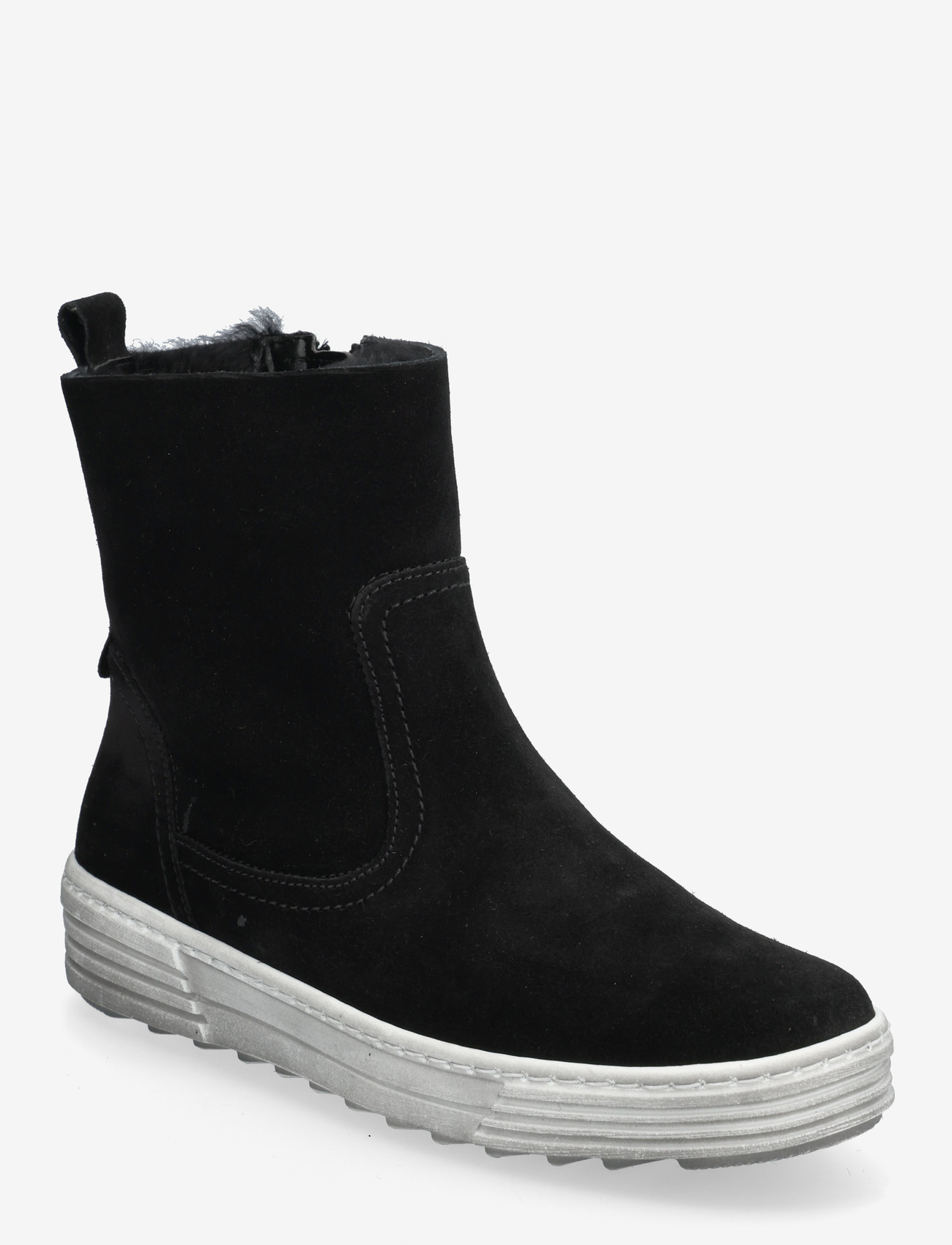 Gabor - Ankle boot, warmlining - flade ankelstøvler - black - 0