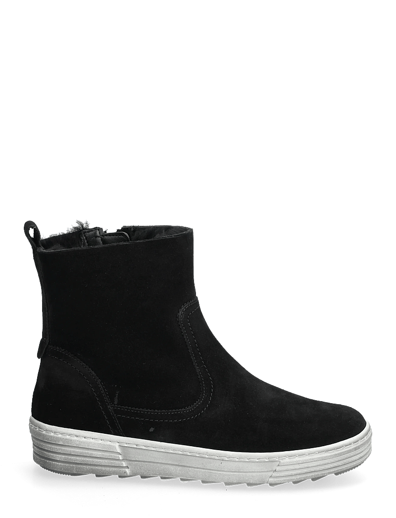 Gabor - Ankle boot, warmlining - flade ankelstøvler - black - 1