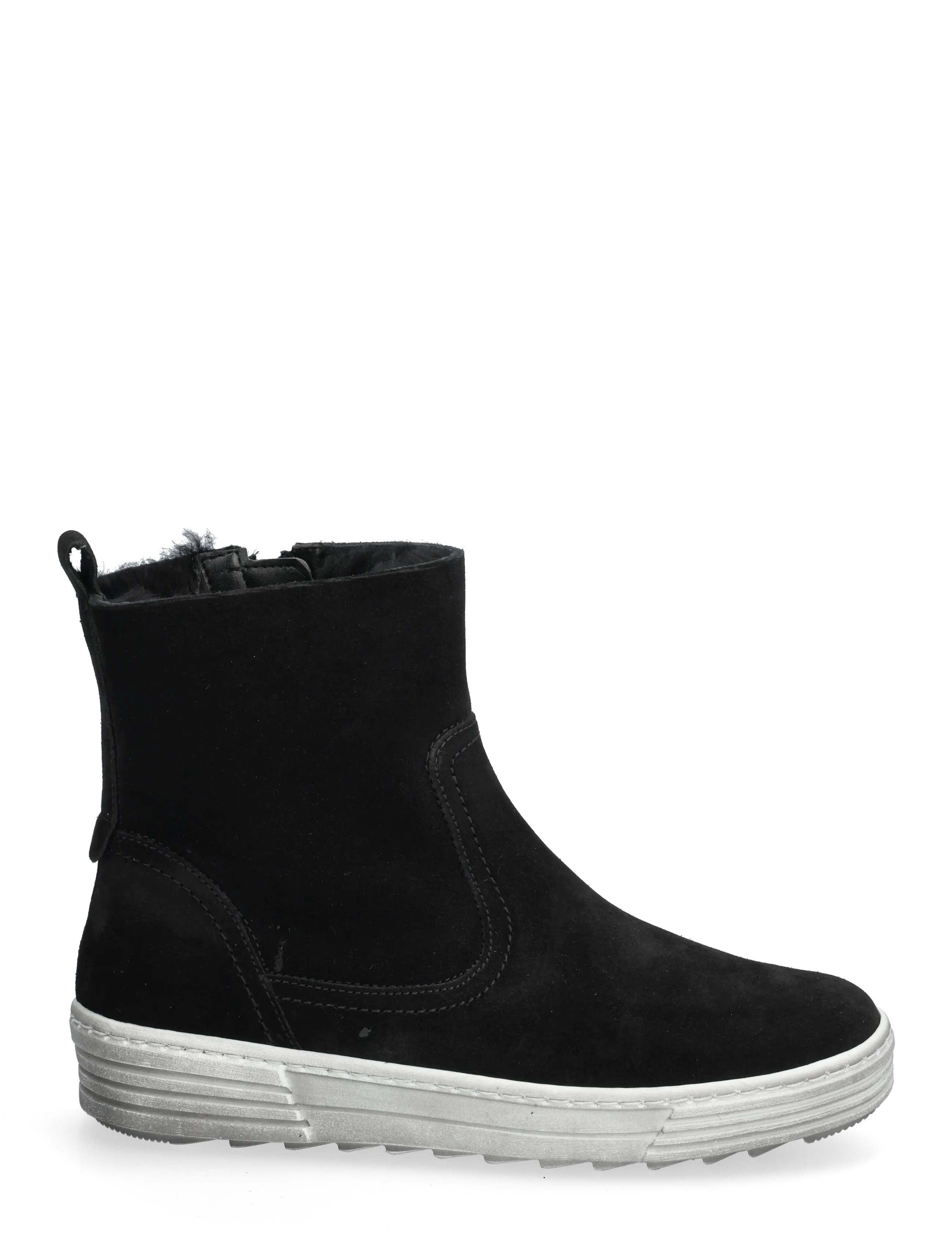 Gabor - Ankle boot, warmlining - flat ankle boots - black - 1