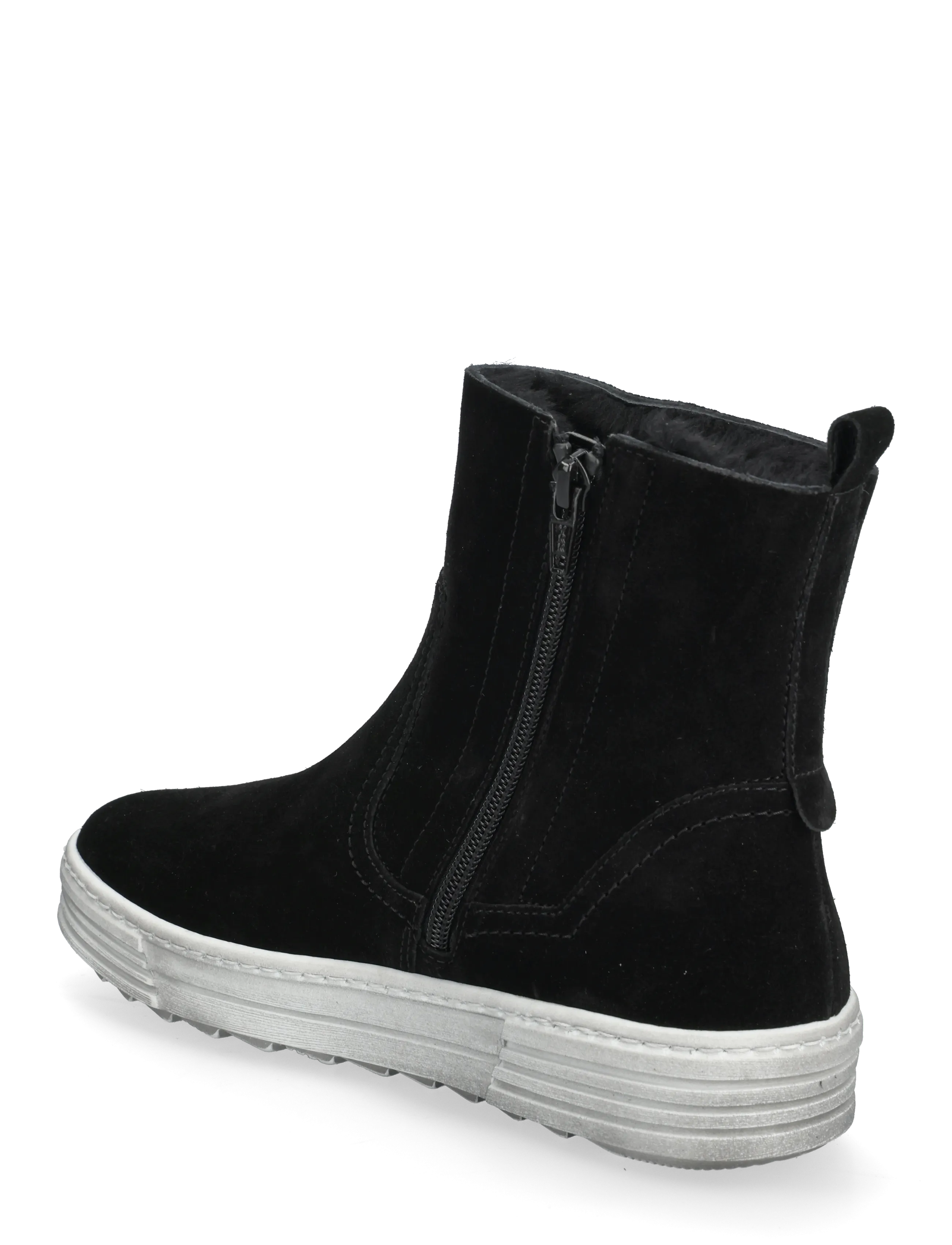 Gabor - Ankle boot, warmlining - flat ankle boots - black - 2