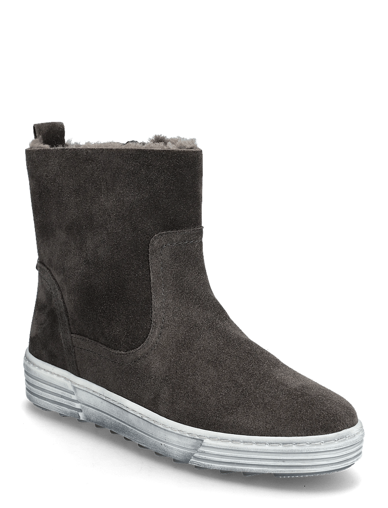Gabor - Ankle boot, warmlining - flade ankelstøvler - dark grey - 0