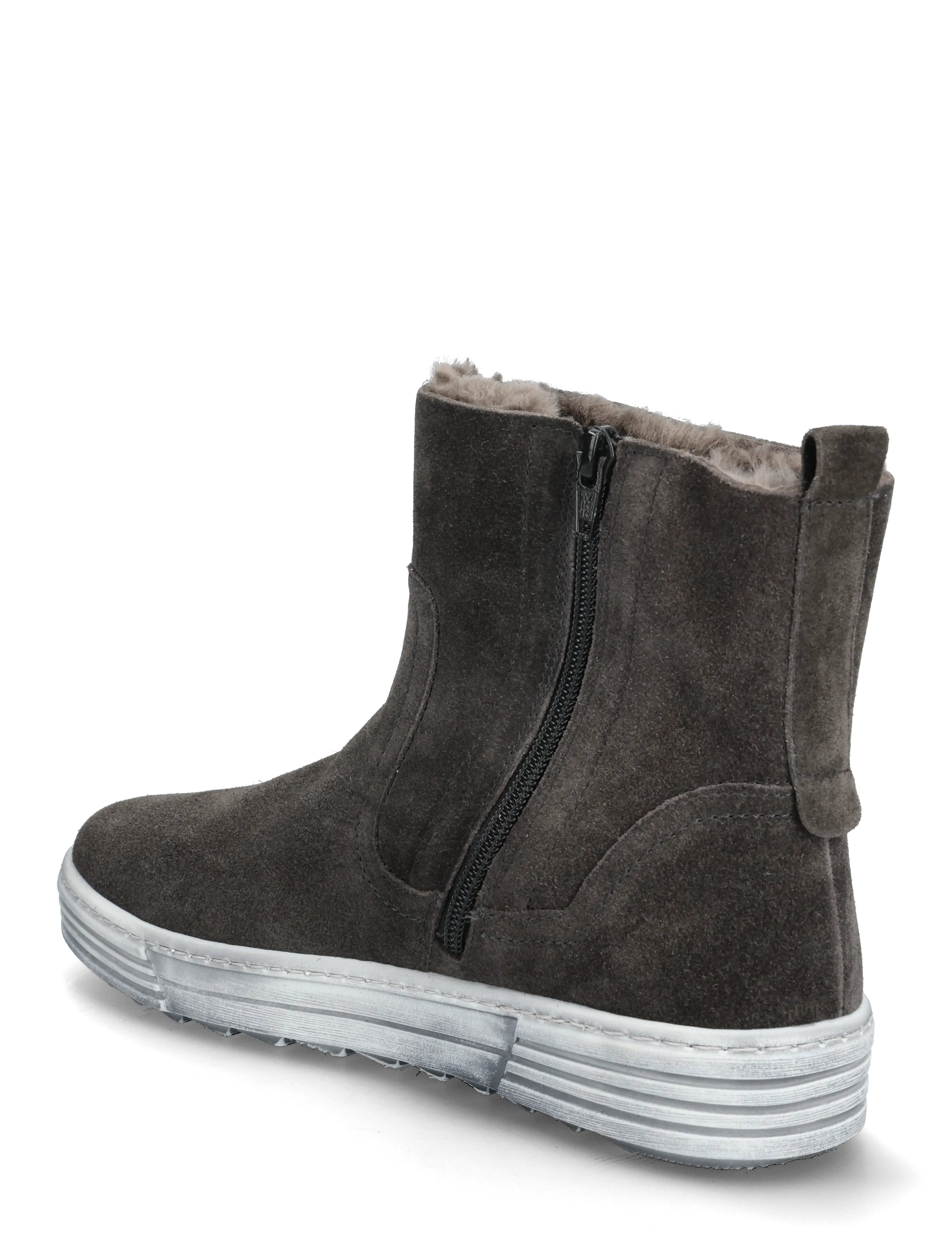 Gabor - Ankle boot, warmlining - puszābaki bez papēža - dark grey - 2