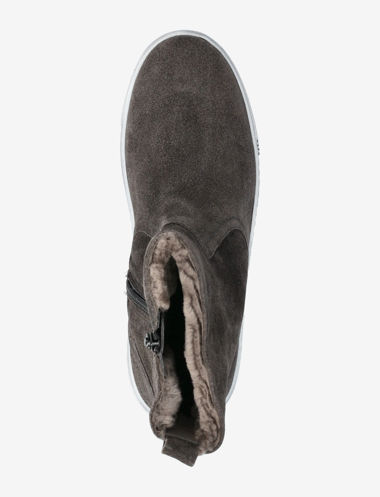 Gabor - Ankle boot, warmlining - flade ankelstøvler - dark grey - 3