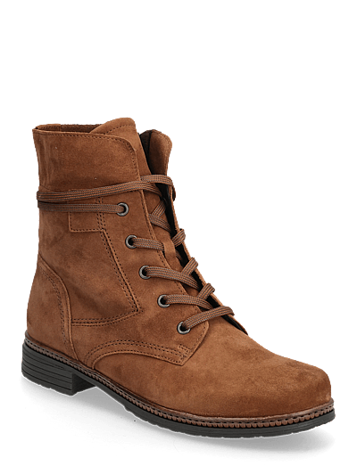 Laced Ankle Boot - Flade AnkelstøVler