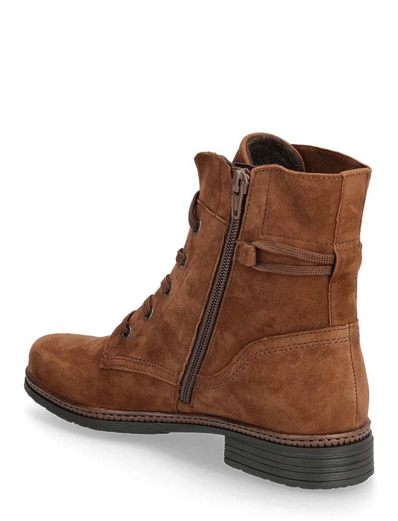Gabor - Laced ankle boot - flache stiefeletten - cognac - 2