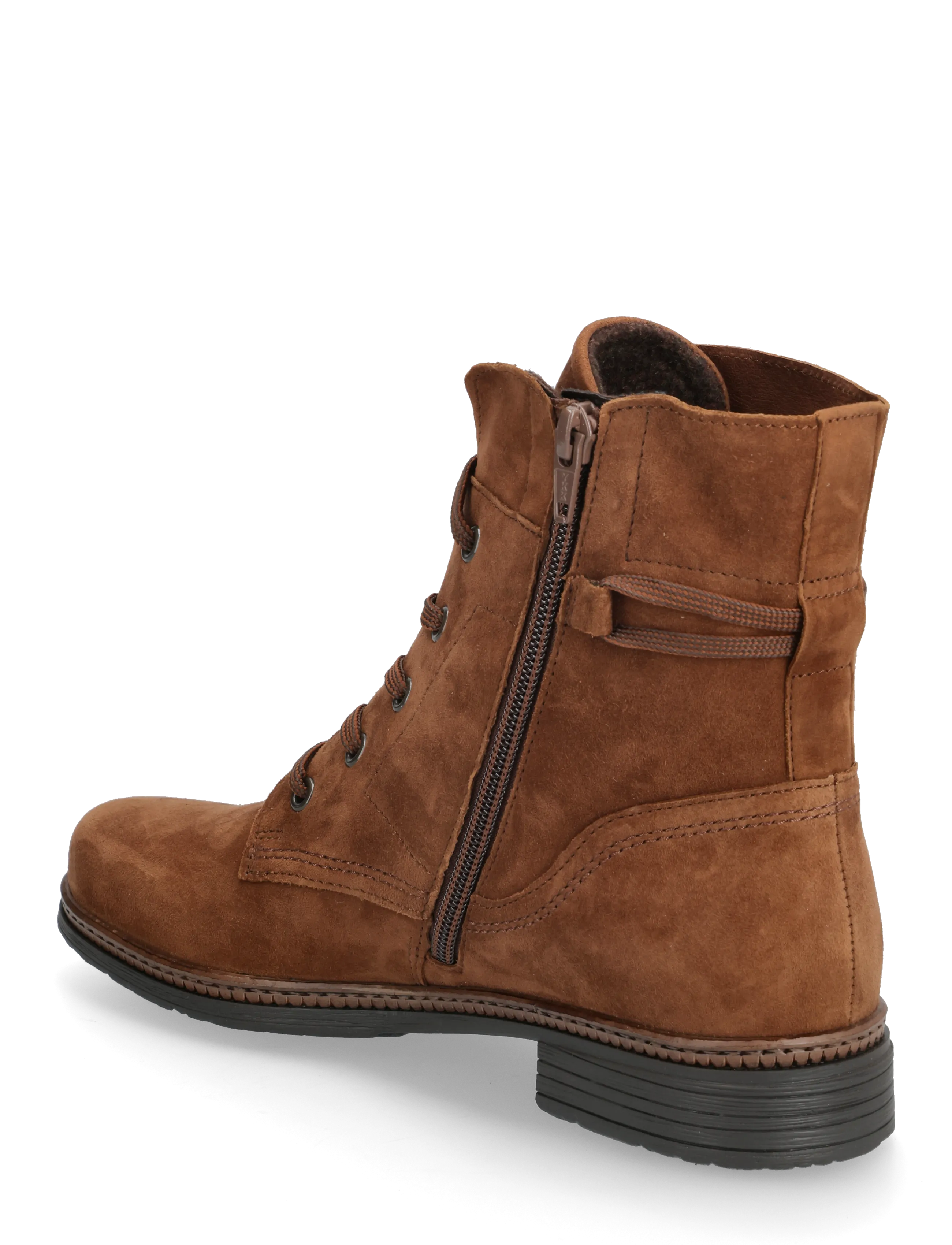 Gabor - Laced ankle boot - flache stiefeletten - cognac - 2