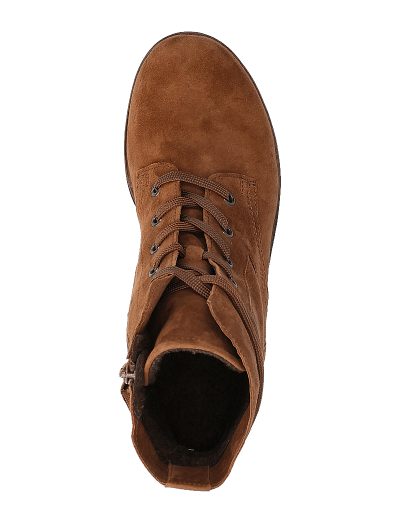 Gabor - Laced ankle boot - flache stiefeletten - cognac - 3