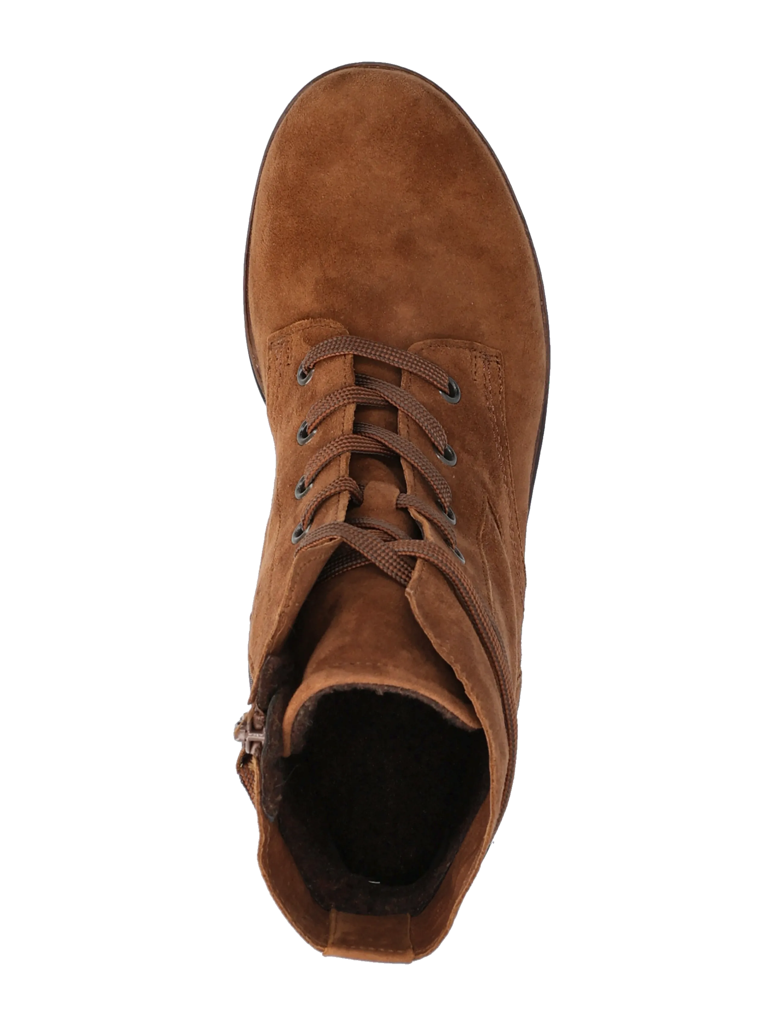 Gabor - Laced ankle boot - flache stiefeletten - cognac - 3