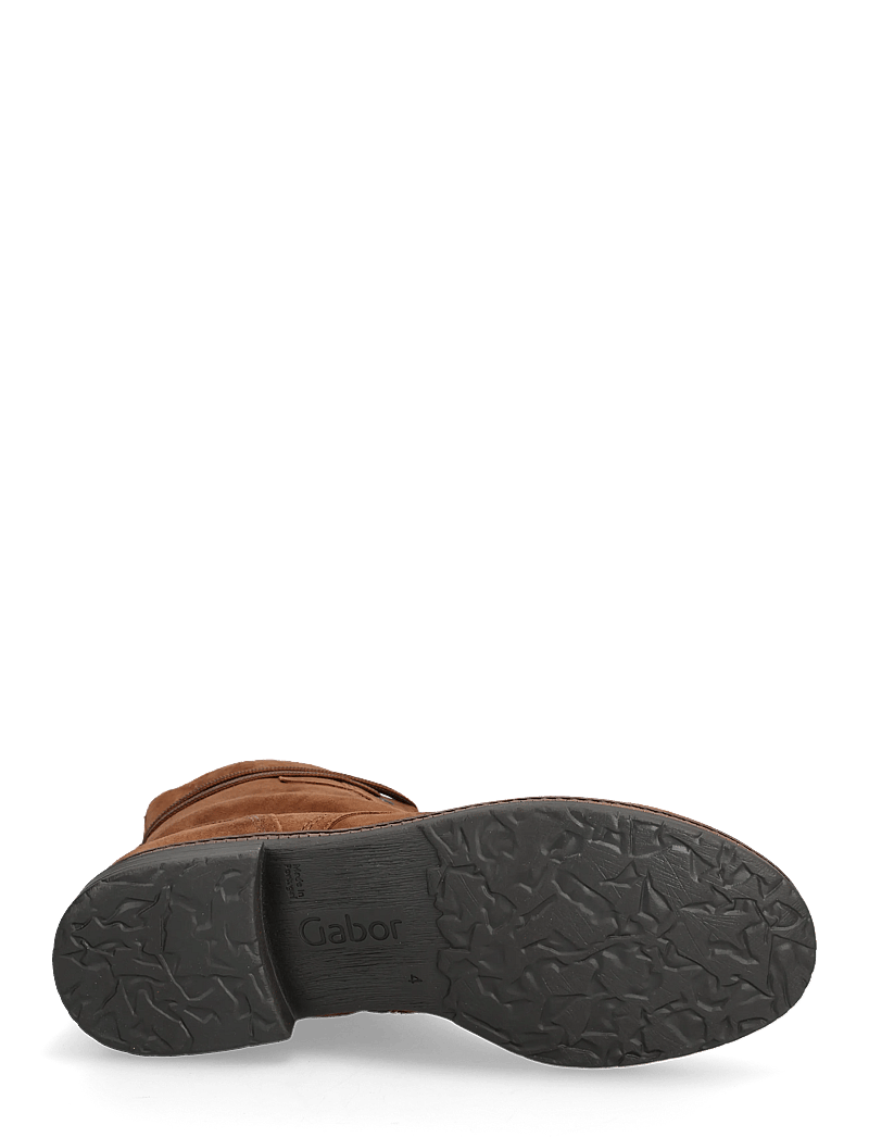 Gabor - Laced ankle boot - flache stiefeletten - cognac - 4