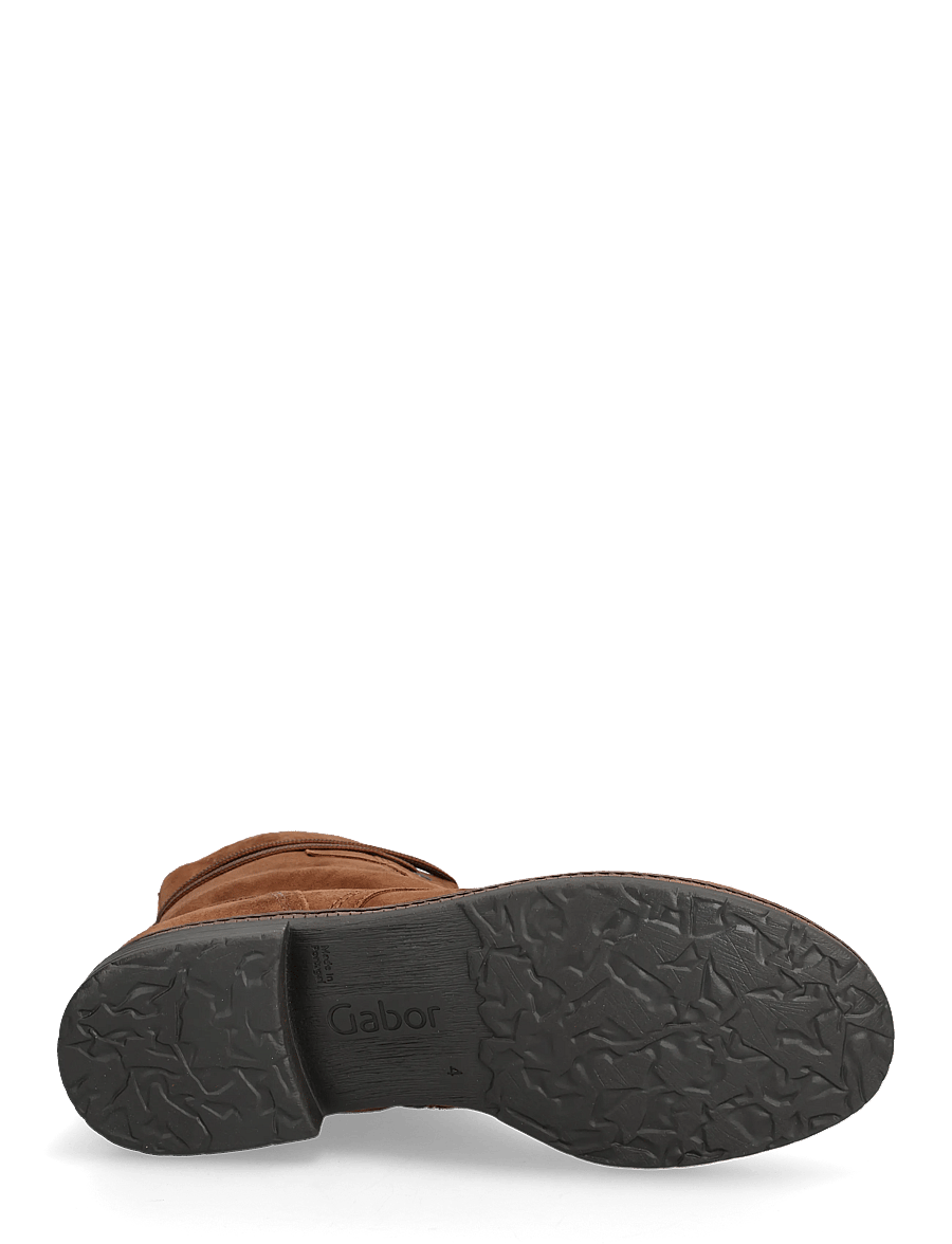 Gabor - Laced ankle boot - flache stiefeletten - cognac - 4