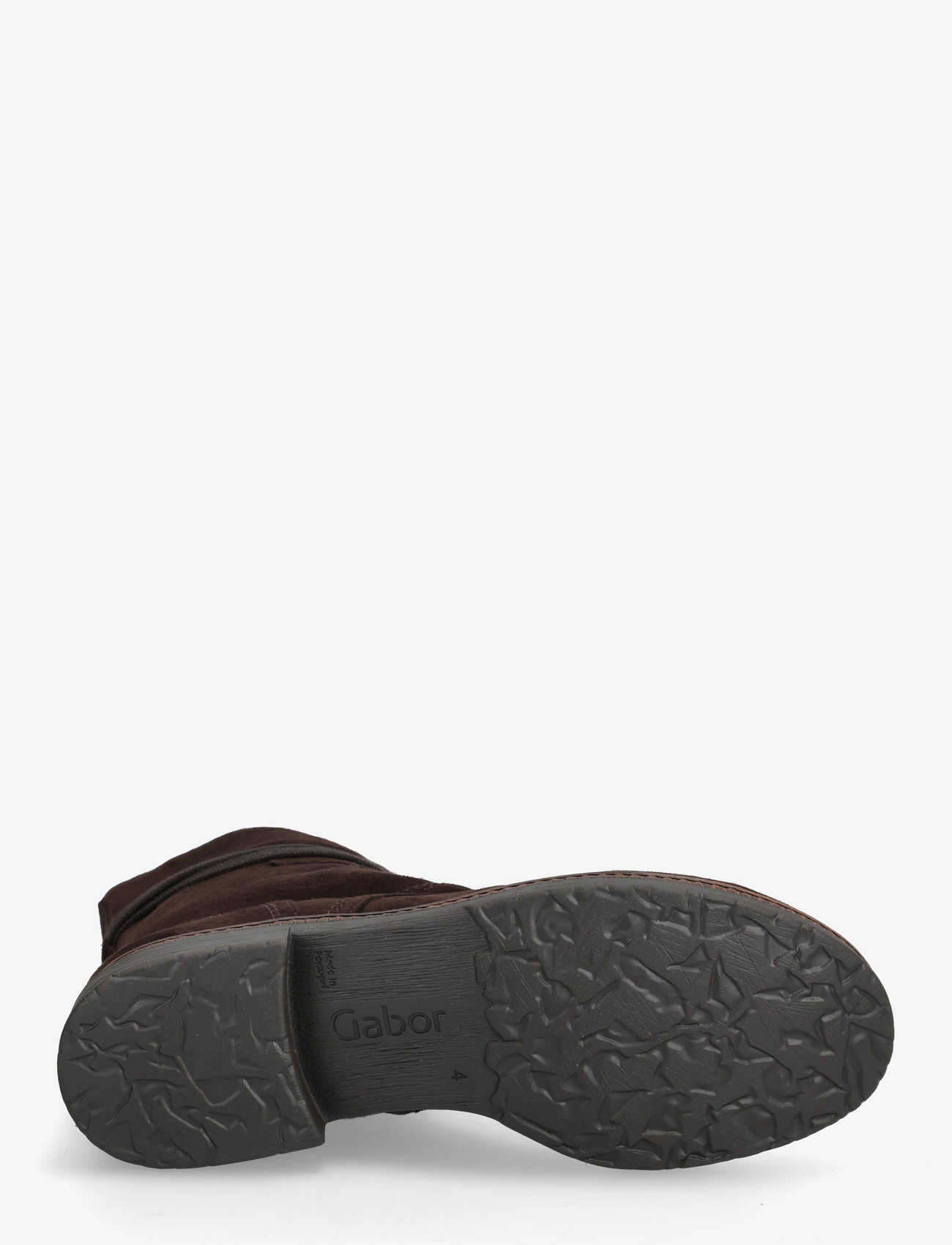 Gabor - Laced ankle boot - flache stiefeletten - dark brown - 4