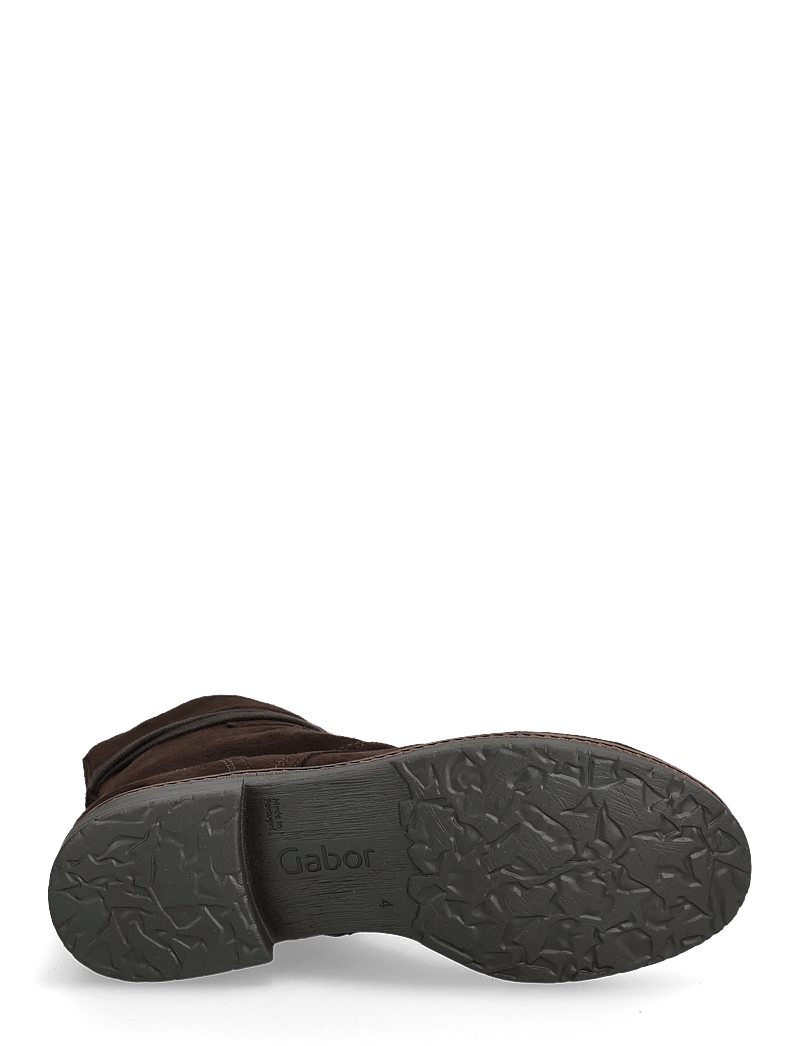 Gabor - Laced ankle boot - flache stiefeletten - dark brown - 4