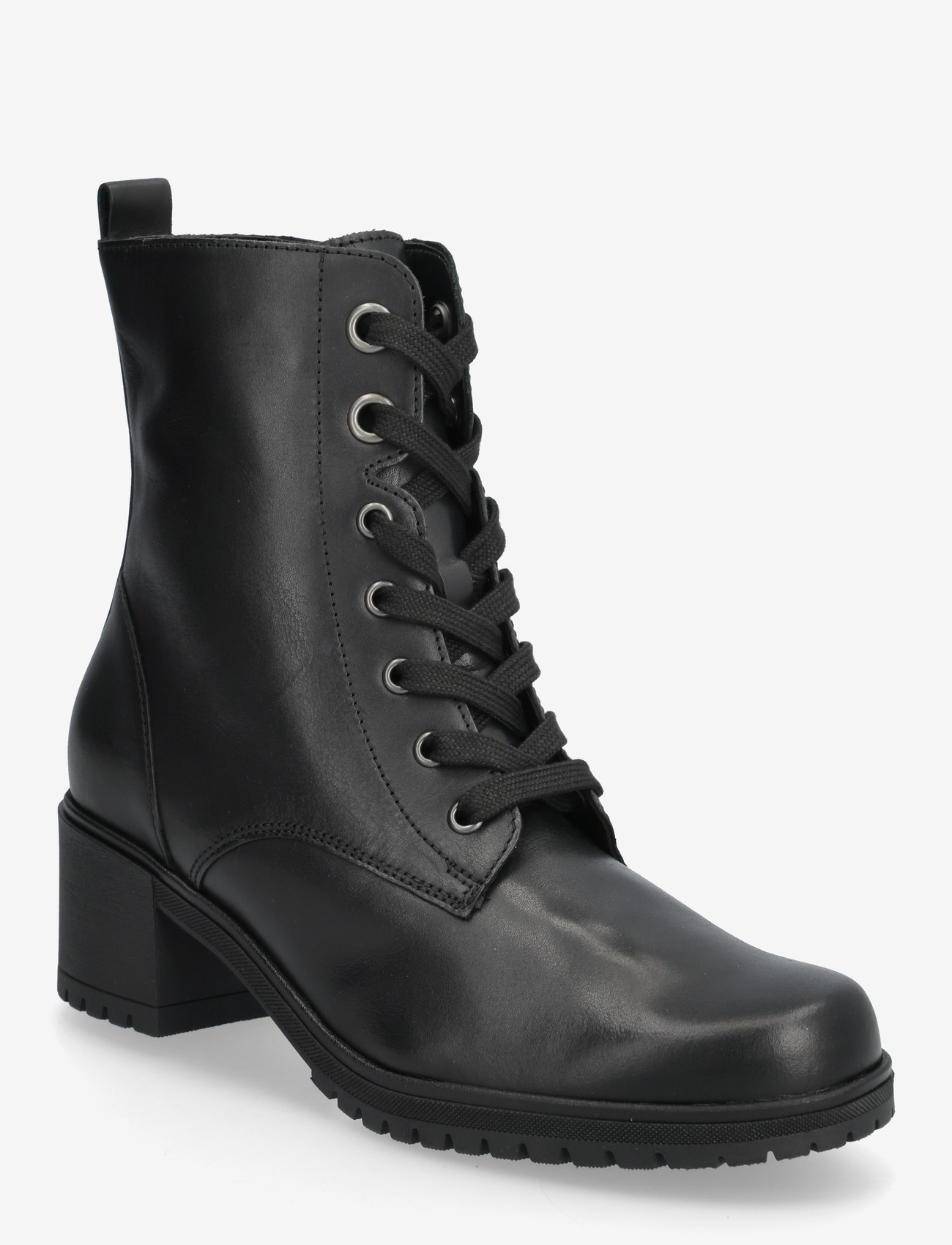 Gabor - Laced ankle boot - stövletter - black - 0