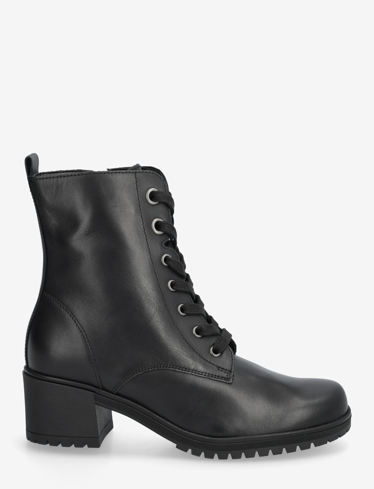 Gabor - Laced ankle boot - stövletter - black - 1