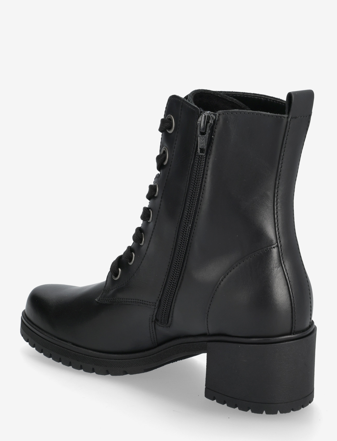 Gabor - Laced ankle boot - stövletter - black - 2