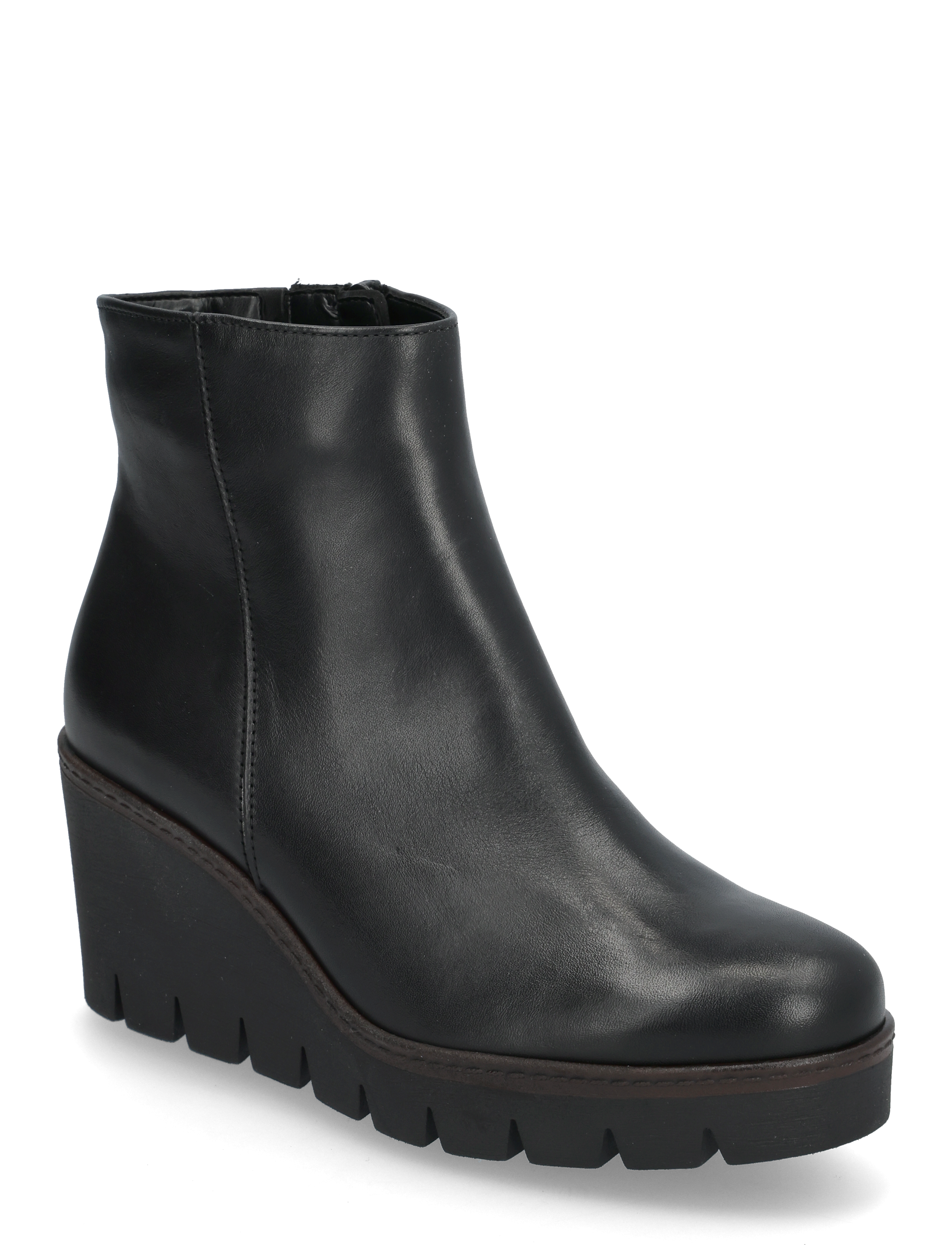 Gabor Wedge ankle boot - Boots - BLACK / black
