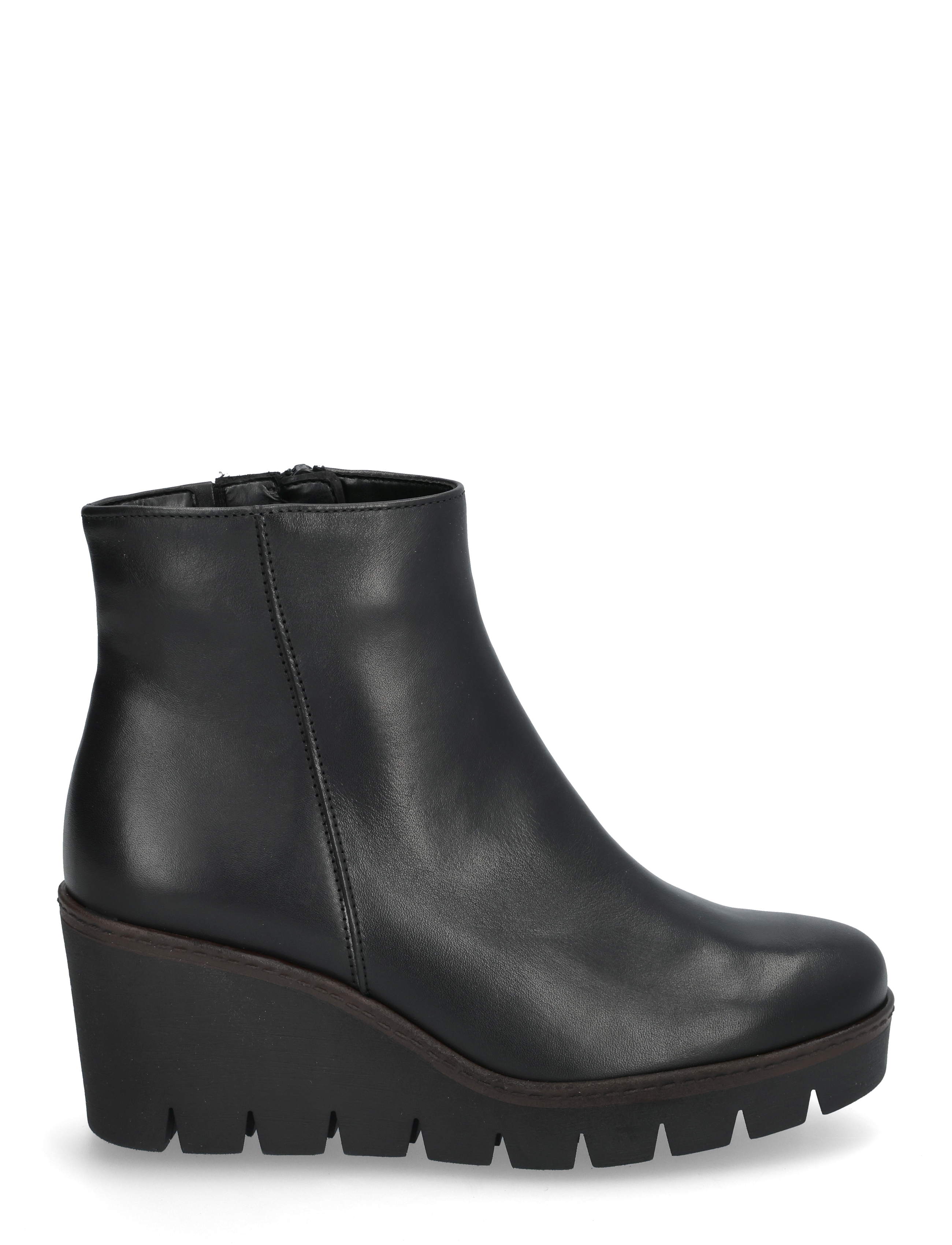 Gabor - Wedge ankle boot - hög klack - black - 2
