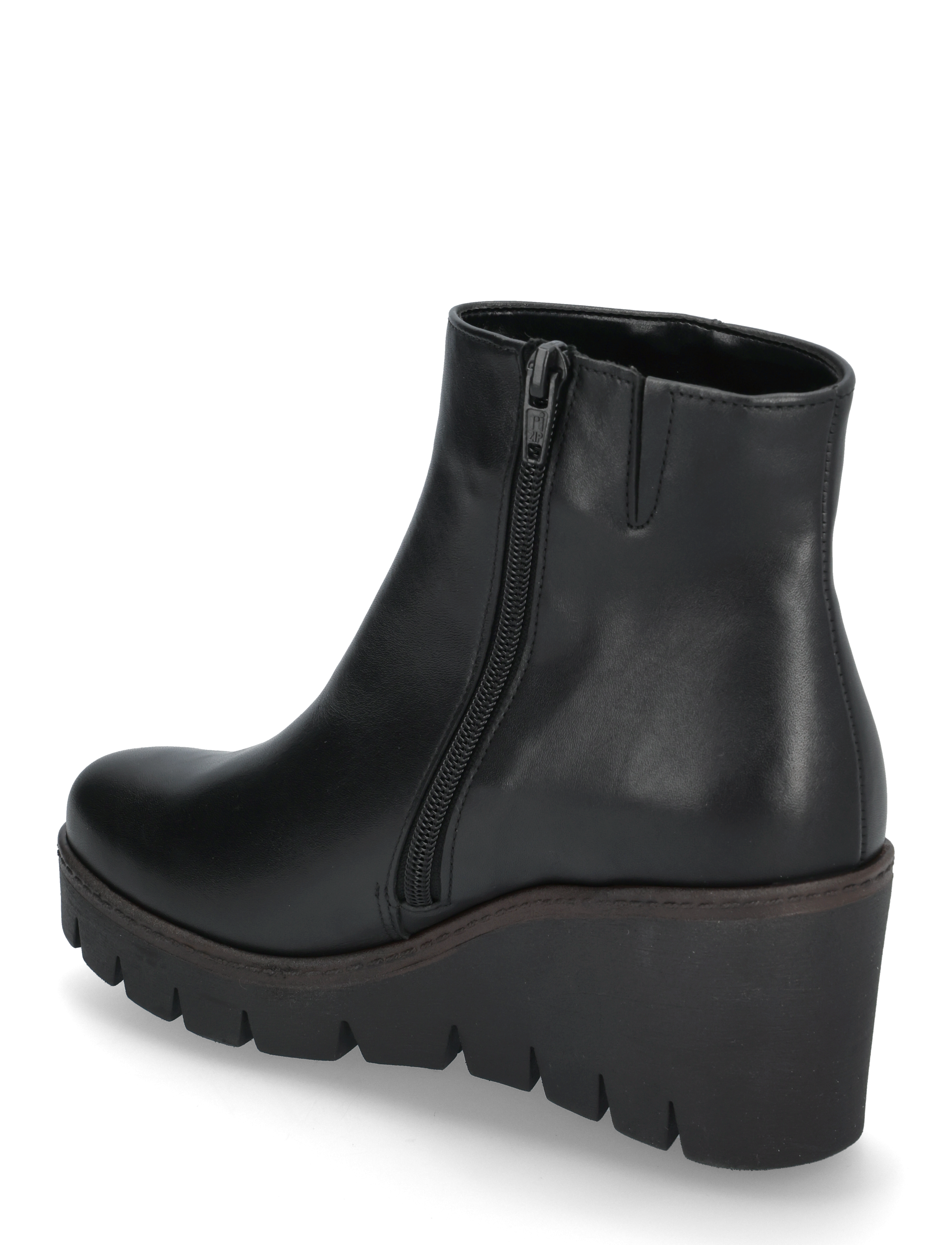 Gabor - Wedge ankle boot - hög klack - black - 3