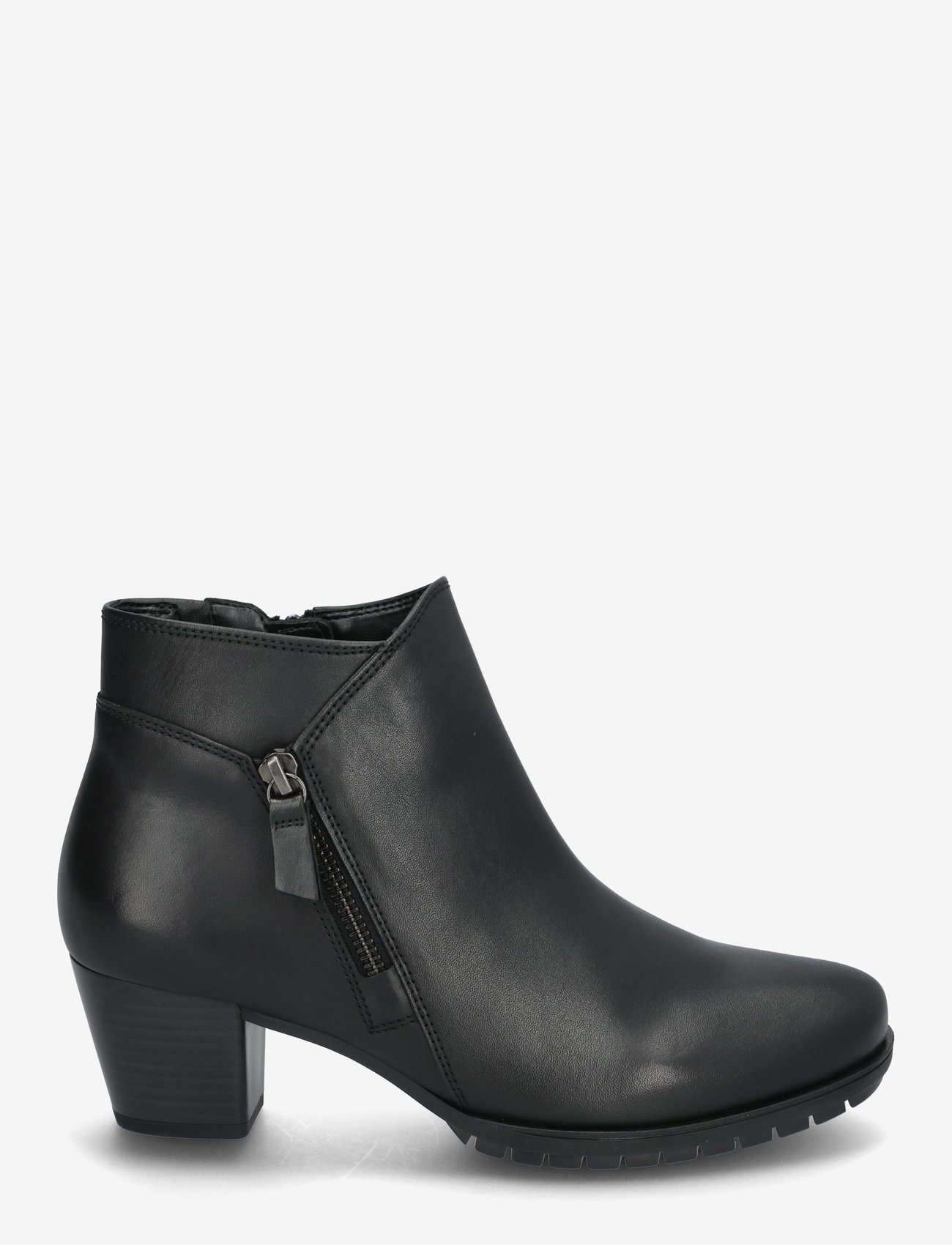 Schwarze Stiefeletten Damen Absatz Boots Schwarz Stiefeletten