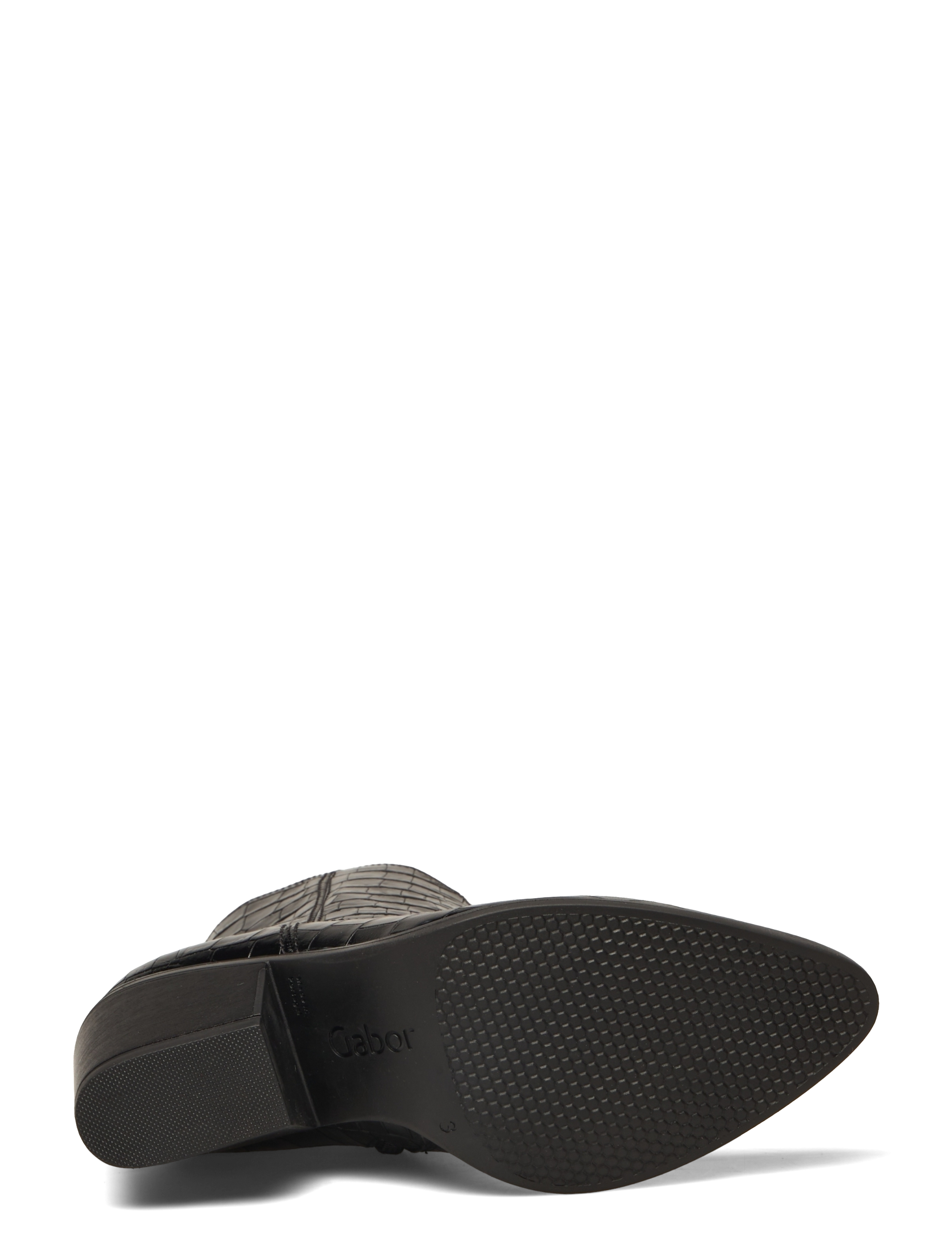 Gabor - Ankle boot - hög klack - black - 4