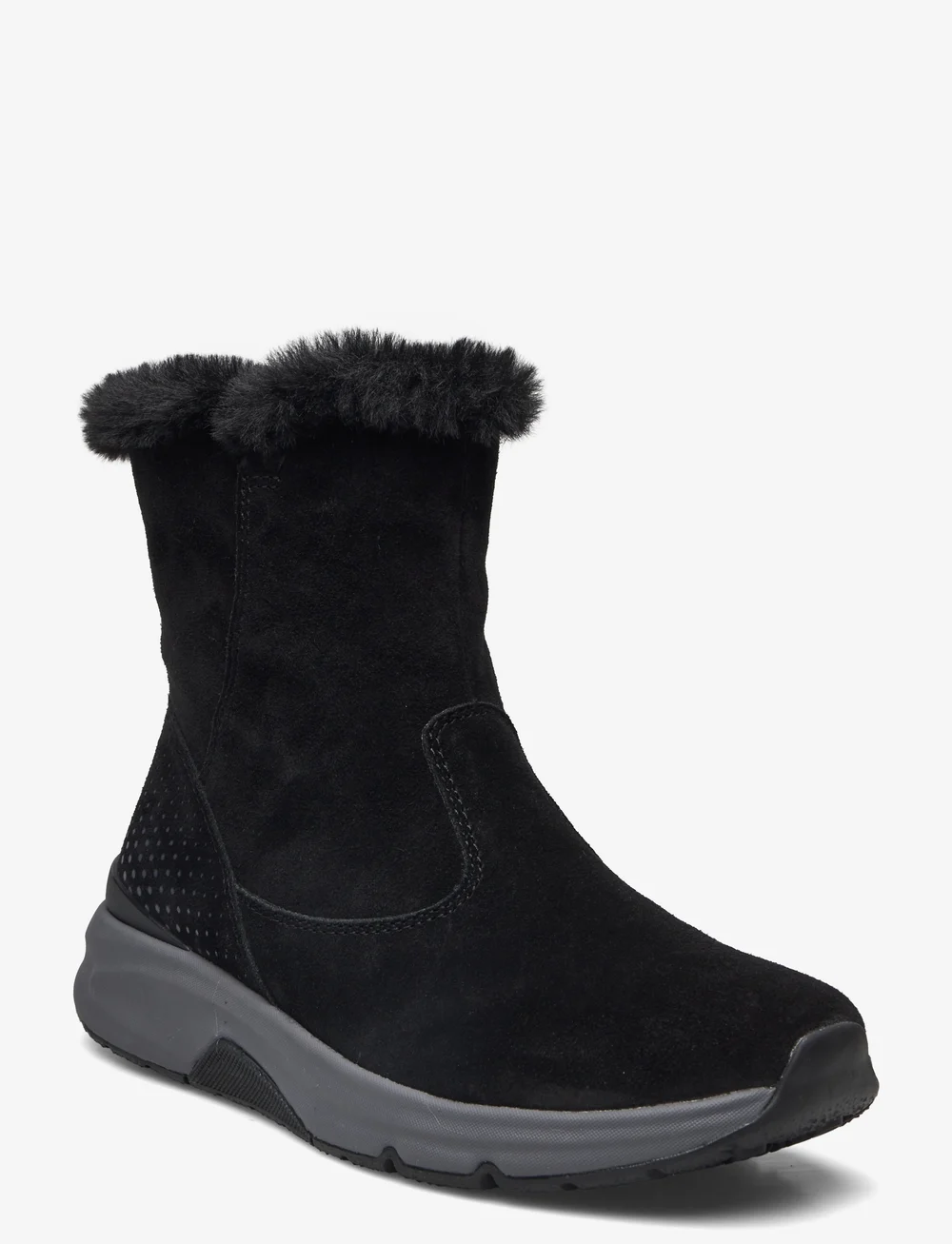 Gabor Rollingsoft Mid Boot Flat ankle boots Boozt