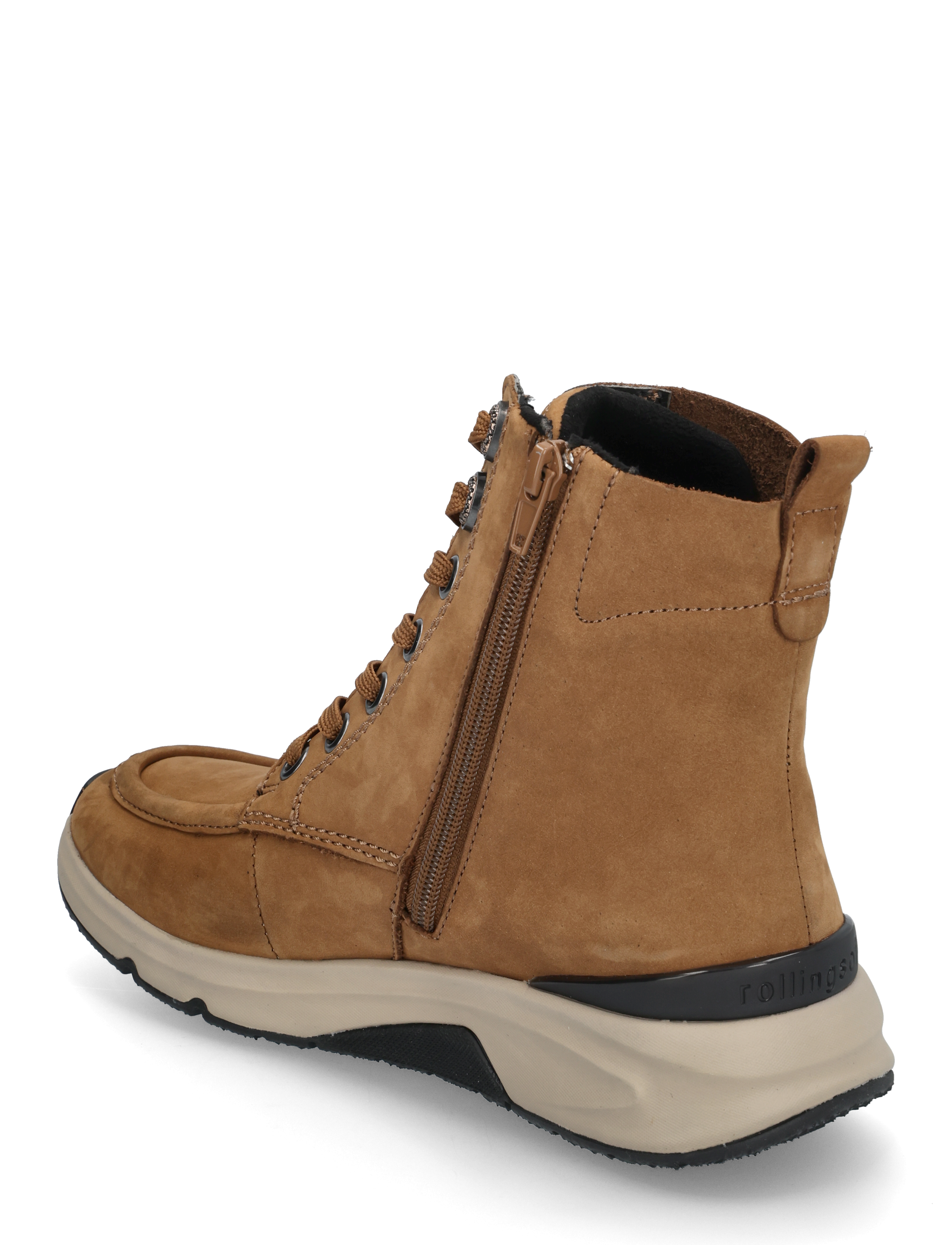 Gabor - rollingsoft laced ankle boot - camel - 2