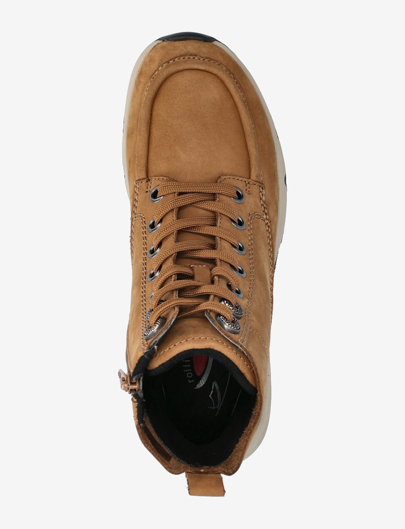 Gabor - rollingsoft laced ankle boot - geschnürte stiefel - camel - 3