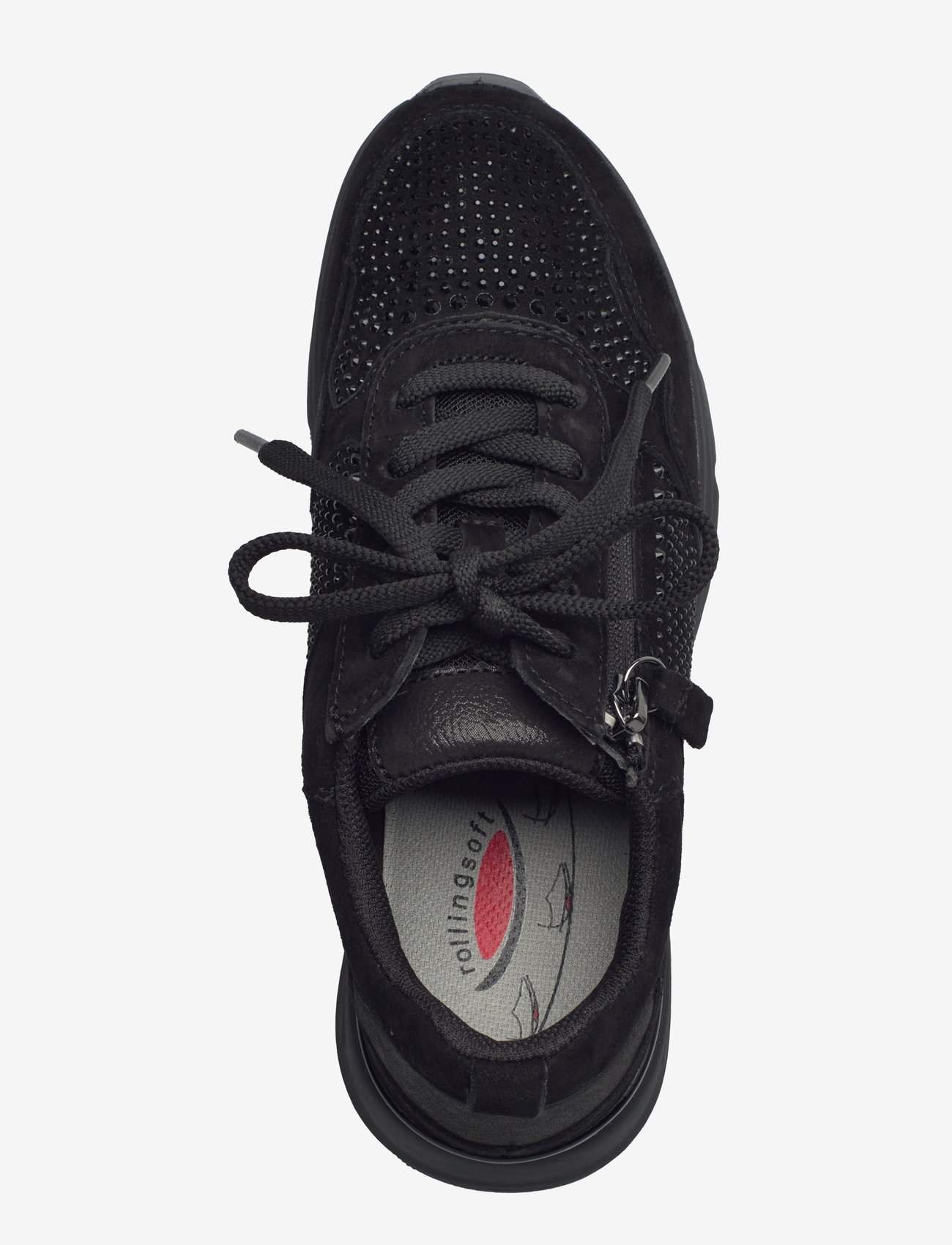 Gabor - rollingsoft sneaker - black - 3