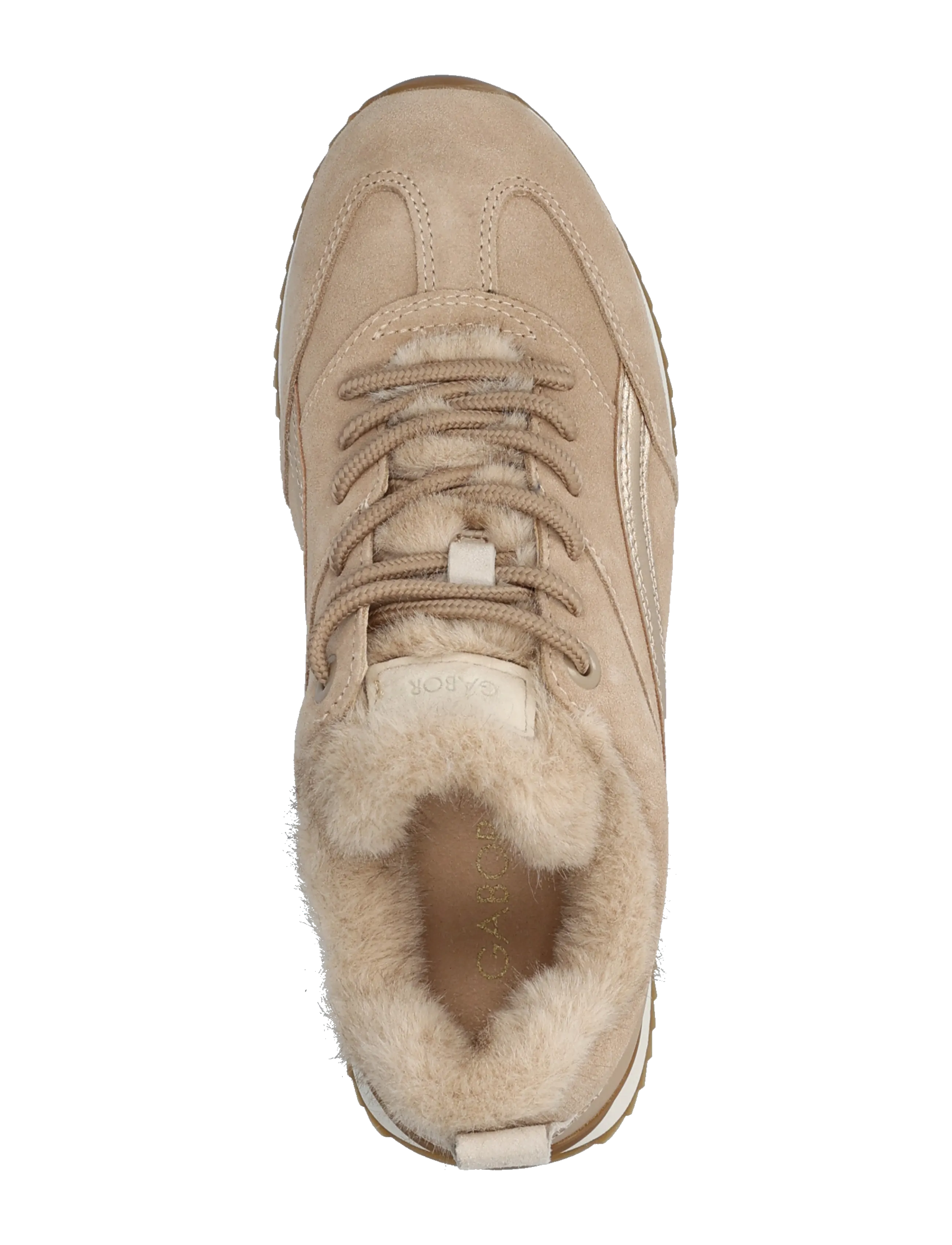Gabor - Sneaker - fodrade sneakers - sand - 4