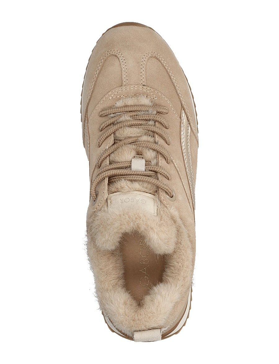 Gabor - Sneaker - fodrade sneakers - sand - 4