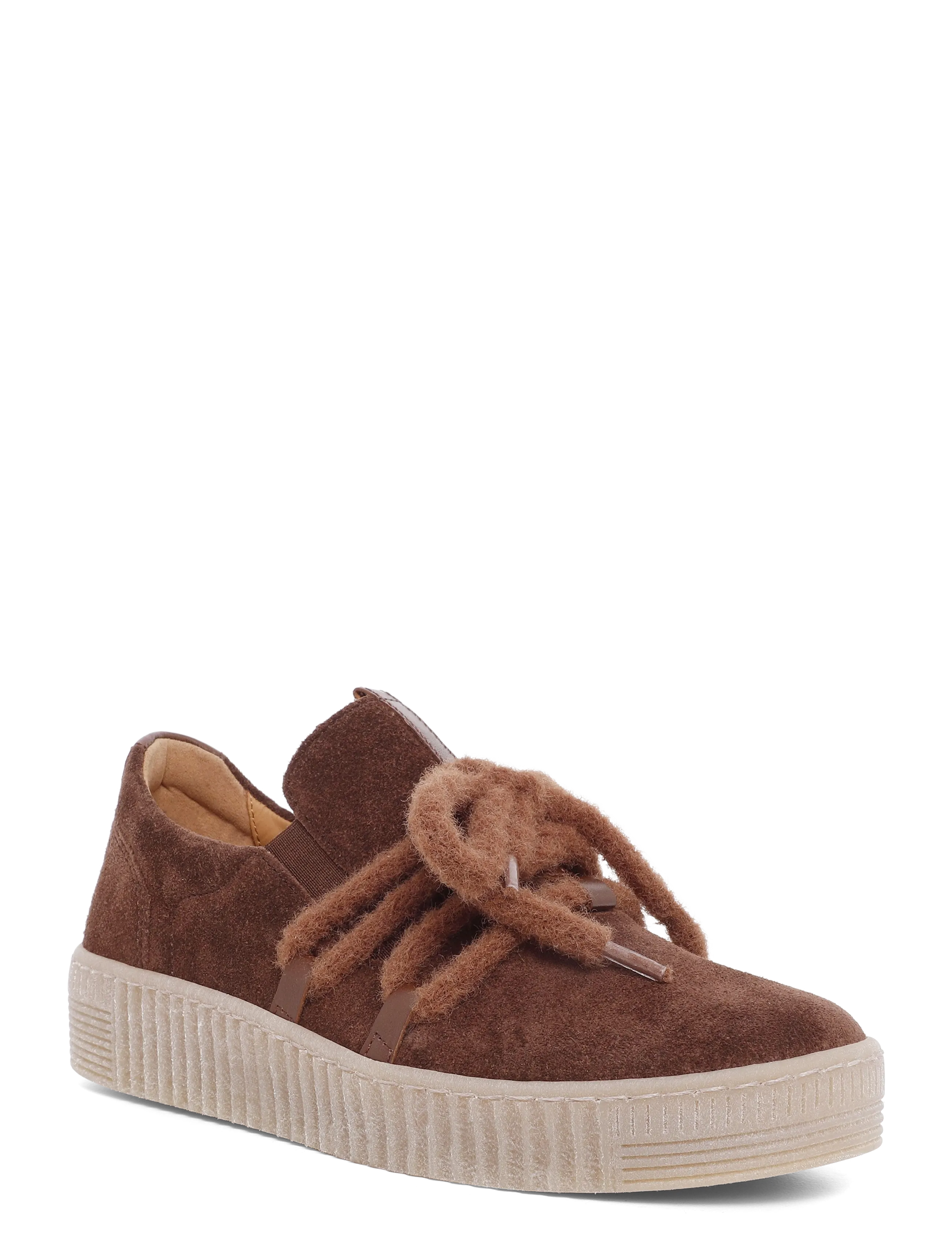 Gabor Sneaker Loafer, 38.5, Sneakers, Braun - Low-top Frauen